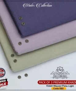 Winter Premium Goli Khaddar PACK OF 3-PGK-1001