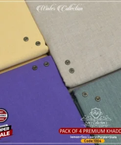 Winter Premium Goli Khaddar PACK OF 4-PGK-1004
