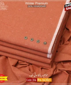 Alternative view of Winter Premium Goli Khaddar PACK OF 4-PGK-1007