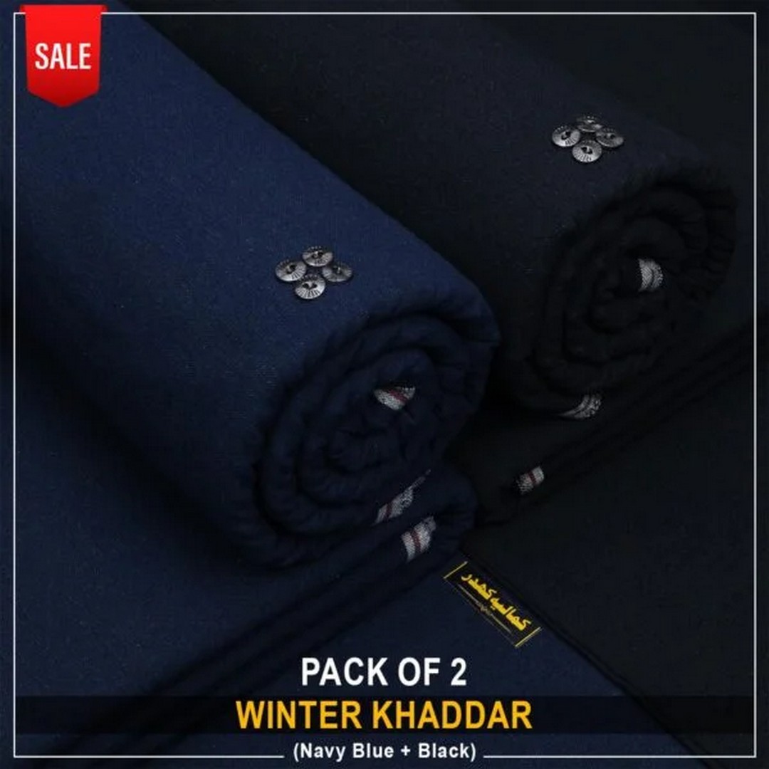 WINTER BUNDLE PACK OF 2- BLACK+NAVY BLUE-WBP-212