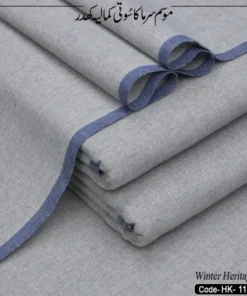 Winter Hertiage Khaddi -Silver Grey-HK-110